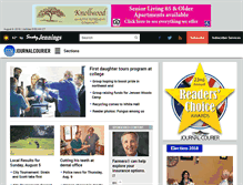 Tablet Screenshot of myjournalcourier.com